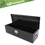 VAP 39"X13"X10" BLACK ALUMINUM PICKUP TRUCK TRUNK BED TOOL BOX TRAILER STORAGE
