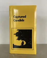 Vintage Yellow Captured Candids Photo Album