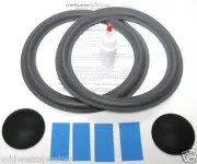 Alon II V 10" Woofer Refoam Kit with shims and dust caps - Speaker Foam Repair