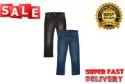 Wonder Nation Jeans Size 12 HUSKY Blue/Black Boys Relaxed 2-Pack --T5--
