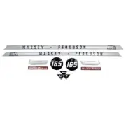 Massey Ferguson Bonnet Decal Sticker Set MF165 1862805M1 tractor