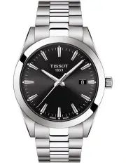 [Tissot] Gentleman T1274101105100 Quartz Watch in Black
