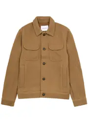 Les Deux Nash 2.0 Twill Jacket - Tan - M M