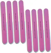 HAKIDZEL 8Pcs Sponge Nail Files Pedicure Tool for Natural and Nails Gentle Nail Shaping and Polishing for Manicure and Pedicure Procedures