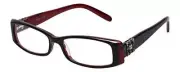 Calabria 840 Techno Optical Anti-Reflective Lens Reading Glasses &Case Red+1.75