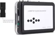 Portable Cassette Player, Best Overall Standalone USB Cassette to MP3 Converter,