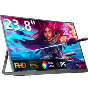 UPERFECT 23.8" Portable Monitor 1920x1080 IPS Display USB-C HDMI Eye Care Screen