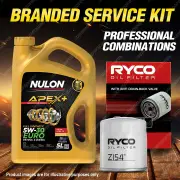 Ryco Oil Filter 5L APX5W30C3 Eng. Oil Service Kit for Holden Astra AH Combo Van