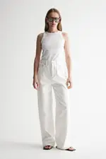 Zoe Tank White Size 4 | Elka Collective