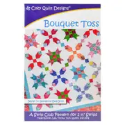 Bouquet Toss Quilt Pattern from Cozy Quilt Designs Sewing Craft DIY