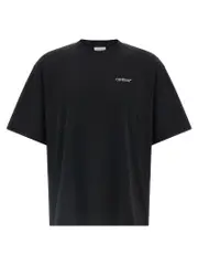 [Off-White] Off-White-Arrow Skate T Shirt Bianco/Nero-Uomo L