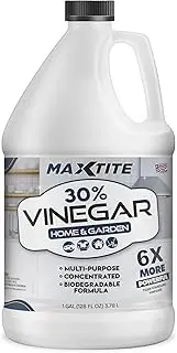 MaxTite Ultra-Strength 30% Vinegar for Home & Garden Cleaning (1 Gallon)