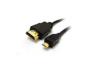 8ware High Speed HDMI Cable with Ethernet Micro Male to Male 1.5m
