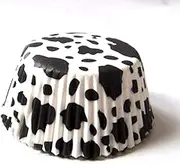 Cow Animal Paper Muffin Cupcake Liners case Birthday Baking Cups Holders 100 pcs,Standard Size 2x1.25inch