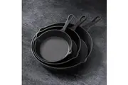 5-star chef Non Stick Frying Pan Cast Iron 3PCS