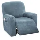 Velvet Couch Slipcovers Stretchy Sofa Protector Recliner Chair Covers Lazy Boy
