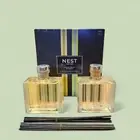 Nest Fragrances New York Grapefruit Bamboo Reed Diffusers Set of Two, 175ml ×2