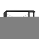 Levede L Shaped Computer Desk Corner Desk Black