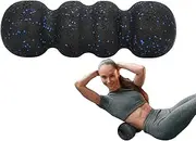 Exercise Roller Foam, High Density Yoga Foam Roller Massager, Trigger Point Recovery Muscle Massager Wave High Density Gym Accessories for Legs Neck Back