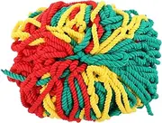 Milisten Playground Safety Net Nylon Climbing Cargo Net Multicolored Playground Net for Kids Tree House Obstacle Training Backyard