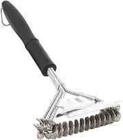 Outanaya 1Pc Outdoor BBQ Grill Brush Multi Function for Grate BBQ Accessories for Residue Removal and Use