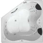 1400*1400/1540*1540*500mm Karmen Spa Bath Tub 28 Jets Acrylic Drop in Corner