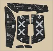 Logitech G Pro X Wireless Mouse Grip Tape - Anti-Slip Grip Sticker, Pre-Cut, Black