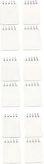 FOMIYES 3sets Refillable Writing Pads Small Legal Pads Lined Paper Portable Notepads for Students College Office Travel 4pcs*3
