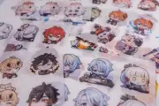 Genshin Impact 192 Assorted Stickers Sheets, No Repeats, Washi, SHIP FROM USA