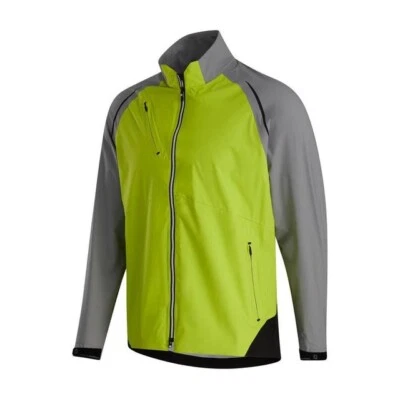 FootJoy Prior Generation DryJoys Select Golf Rain Jacket NEW Lime Grey Black S