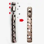 Fly Tying Tool Caddy Bar Attachment Machined for Various Tools Bobbin Holder
