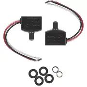 2-Pack HQRP Dusk to Dawn Photoelectric Photo Cell Sensor 110 120V Indoor Outdoor