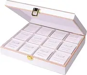 Luxury Gift Set of 12 Bathing Bars (Royal White)