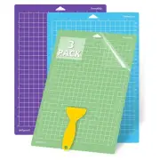 5X(Cutting Mats for Joy Xtra, 3 Pack Cutting Mats 8.5x12inch Adhesive1966