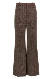 CHLOÉ Check Wool Pants