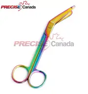 LISTER BANDAGE SCISSORS 7.5" MULTI COLOR RAINBOW COLOR SURGICAL INSTRUMENTS