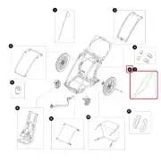 Thule Zip-Off Window - Left for Chariot Sports 2