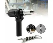 Electric Rivet Pop Gun Adaptor Cordless Drill Tools Riveting Riveter