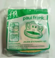 McDONALDS Paul Frank JULIUS STATIONARY KIT Toy Kids MINT Oct 2013 Malaysia Rare