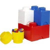 在飛比找環球Online優惠-【Room Copenhagen】LEGO樂高綜合收納盒-紅