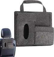 Car Organiser for Back Seat, Car Organiser for Back Seat, Pig Plate Organiser for Car Seat Seat for Felt Car Seat Multi Fiscal Storage Box