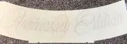 NEW GENUINE HONDA 64112-MW5-300 SCREEN GARNISH "ANNIVERSARY EDITION" SILVER