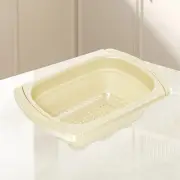 over The Sink Colander Portable Sink Strainer Basket for Hotel Vegetables