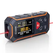 CIGMAN CD-60R Bilateral Laser Distance Meter 393ft/120m Color Backlit Display Rechargeable Type-C IP54 Waterproof Measur