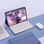 Jarttarn Keyboard Case Compatible with Lenovo Tab P11 Gen 2 11.5 inch Tablet 2023,Magnetic Cover with Keyboard & Bluetooth Mice (Purple)