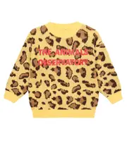 [The Animals Observatory] The Animals Observatory Arty Bull intarsia sweater Y 8 neutrals