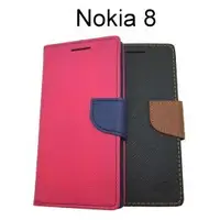 在飛比找樂天市場購物網優惠-【My Style】撞色皮套 Nokia 8 (5.3吋)