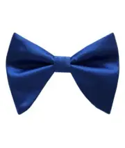 Brand Q LBT-100 Long Micro Fiber Bow Tie Royal