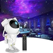 Orco Astronaut Galaxy Projector Kids Night Light - Galaxy Nebula Astronaut Star Projector Led Light with Timer and Remote, Starry Lamp for Bedroom, Gaming Room, Home Theater