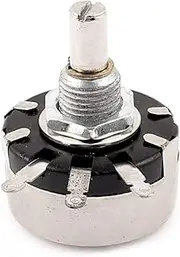 Aexit WX110 (Potentiometer) 1K ohm 1W 3Terminals Single Turn Rotary Taper (79ry655qf568) Carbon Potentiometer